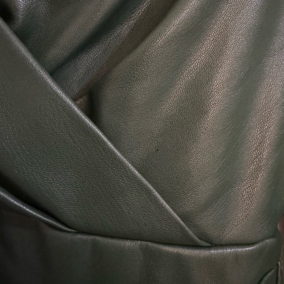 NWT - One33 Social Faux-Leather Mini Dress - Picture 8 of 8